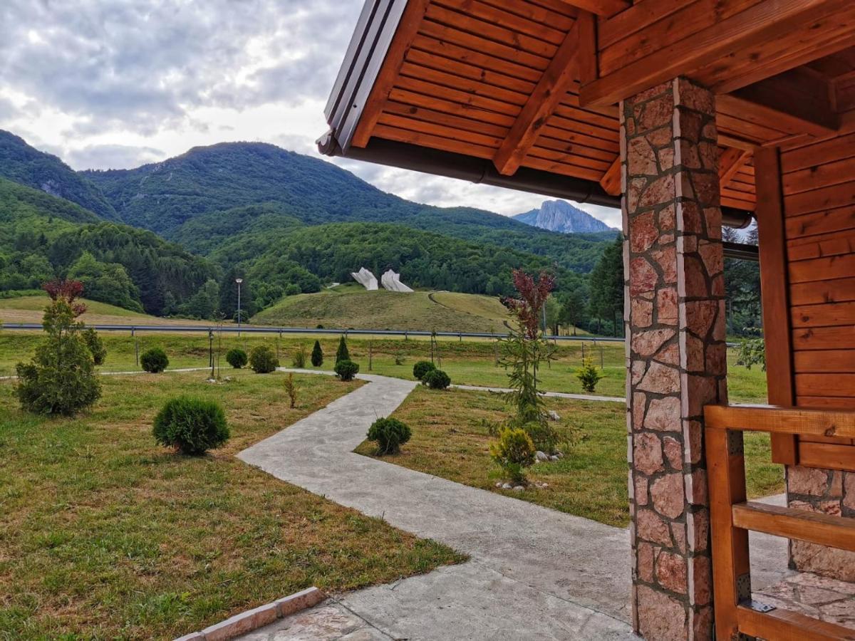 Vila "Maglic" Tjentiste Exterior foto